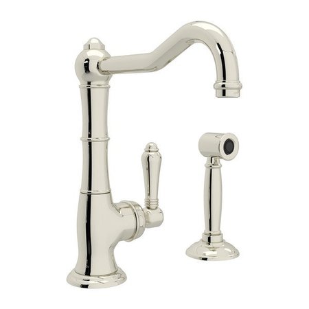 ROHL Cinquanta Single Hole Bar Faucet In Polished Nickel A3650/6.5LMWSPN-2